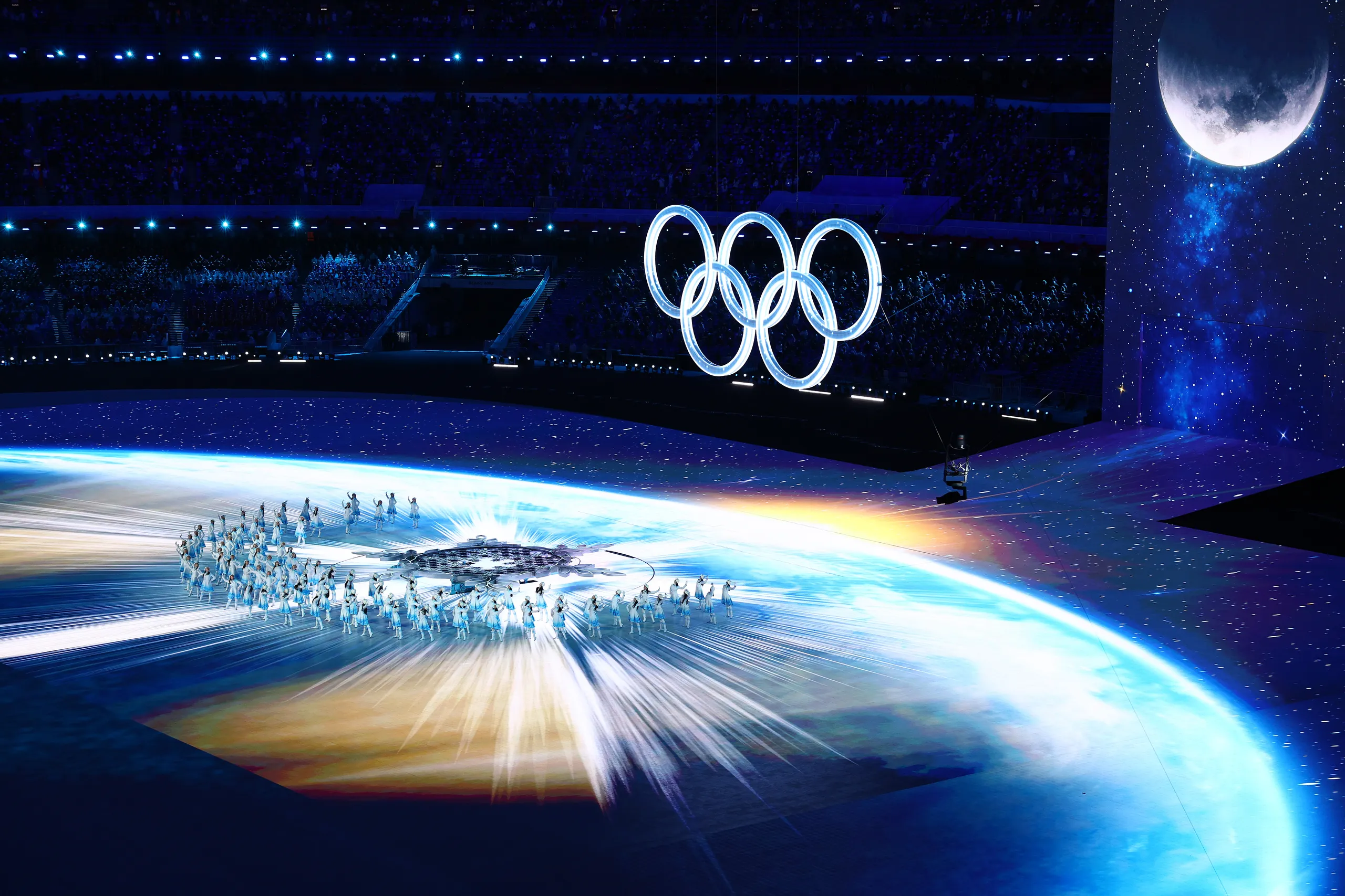 Leyard LED screens at the Beijing Winter Olympics opening ceremony