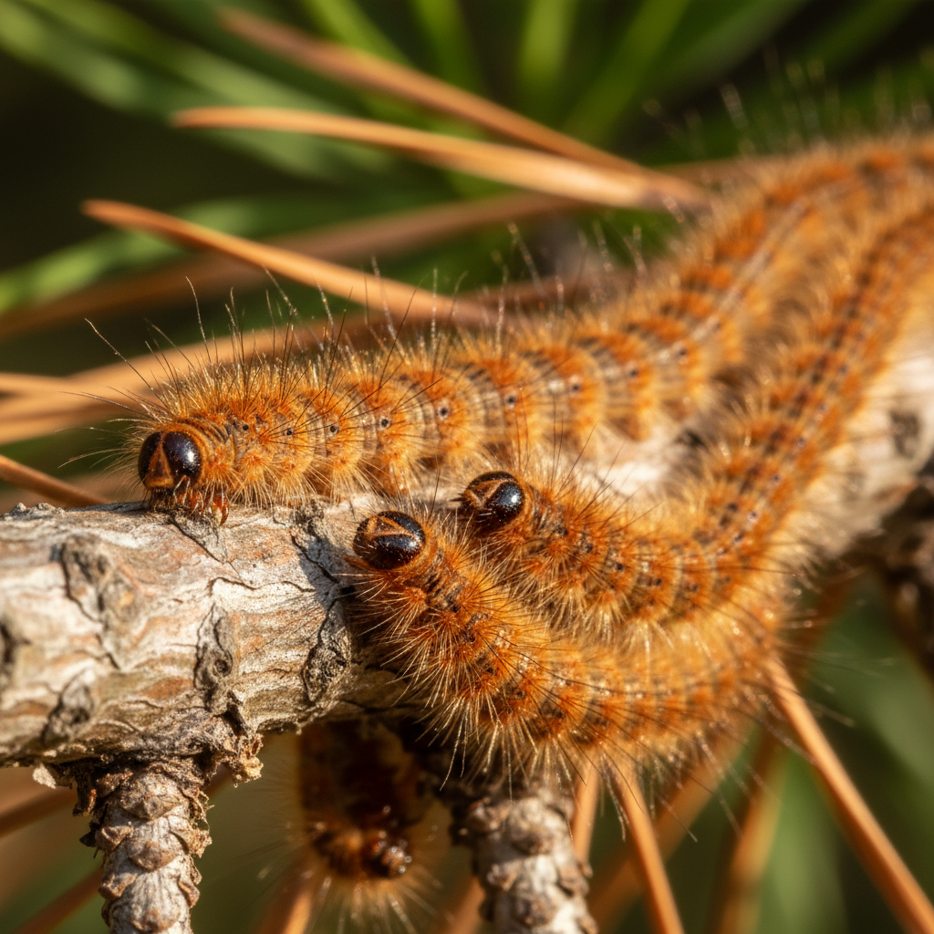 Chenilles processionnaires — Thaumetopoea pityocampa