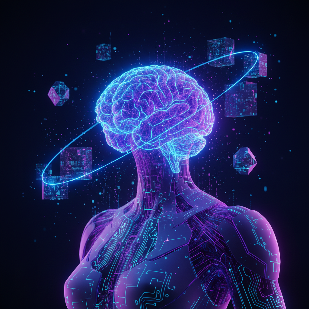 Ilustração de tecnologia e conexão digital