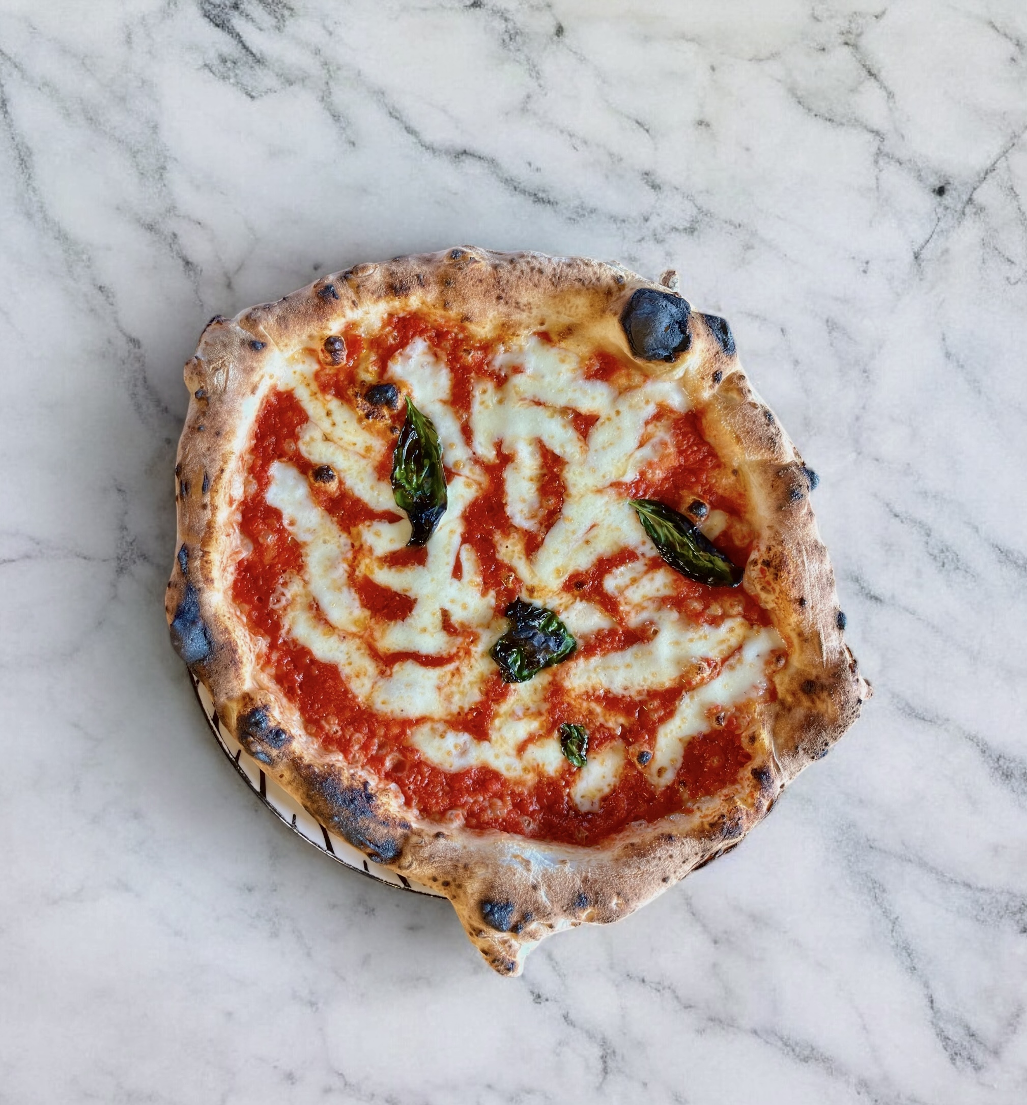 Pizza Margherita at Caffè 500 Kilkenny