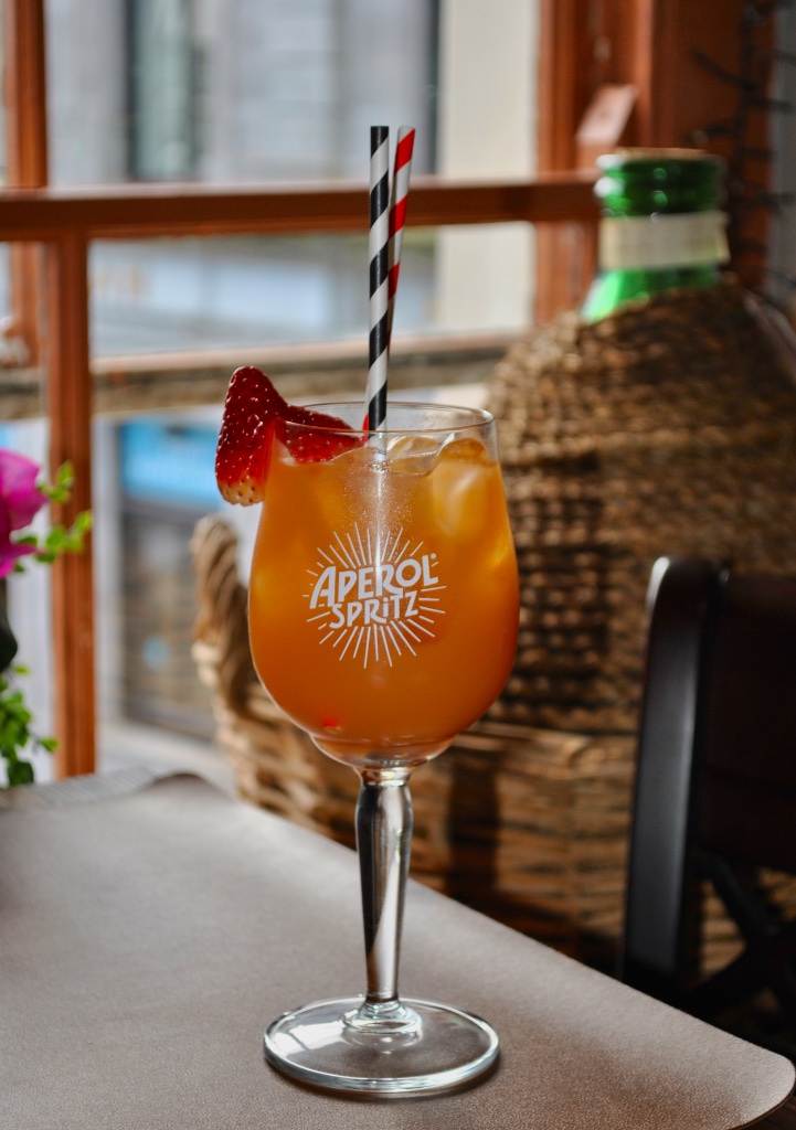 Aperol Spritz served at Caffè 500 Kilkenny