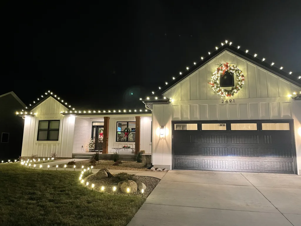 Christmas Light Setup & Removal