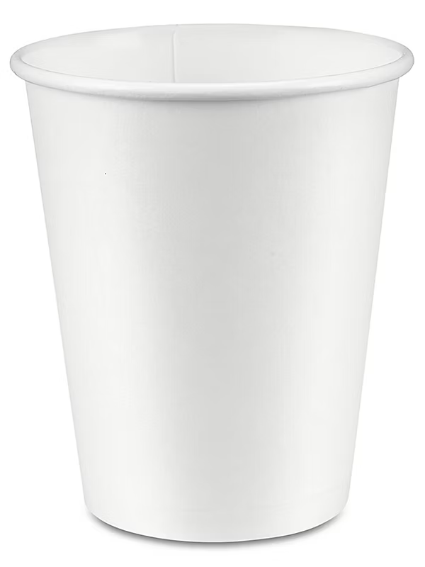 Generic White Cups – 8 oz