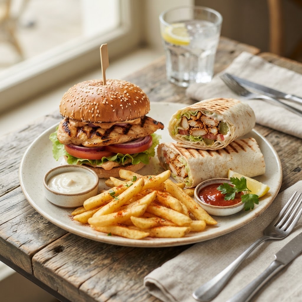 Burgers & Wraps