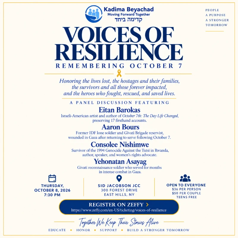 Voices of Resilience — Remembering October 7