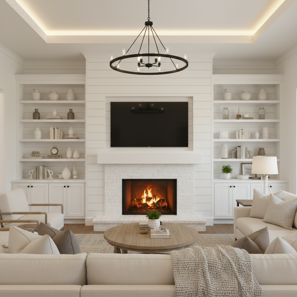 Fireplace Walls & TV Units