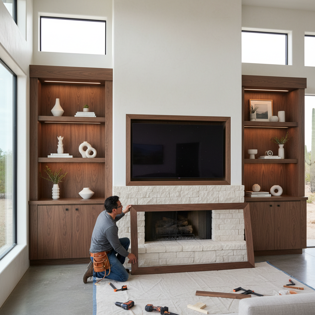 TV Above the Fireplace: How to Do It Right