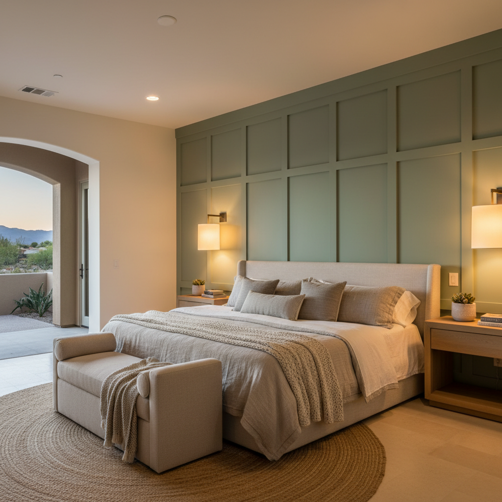 Board & Batten Master Bedroom