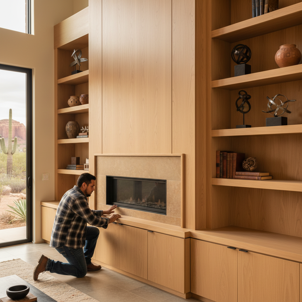 Does a Custom Fireplace Wall Add Home Value in Arizona?