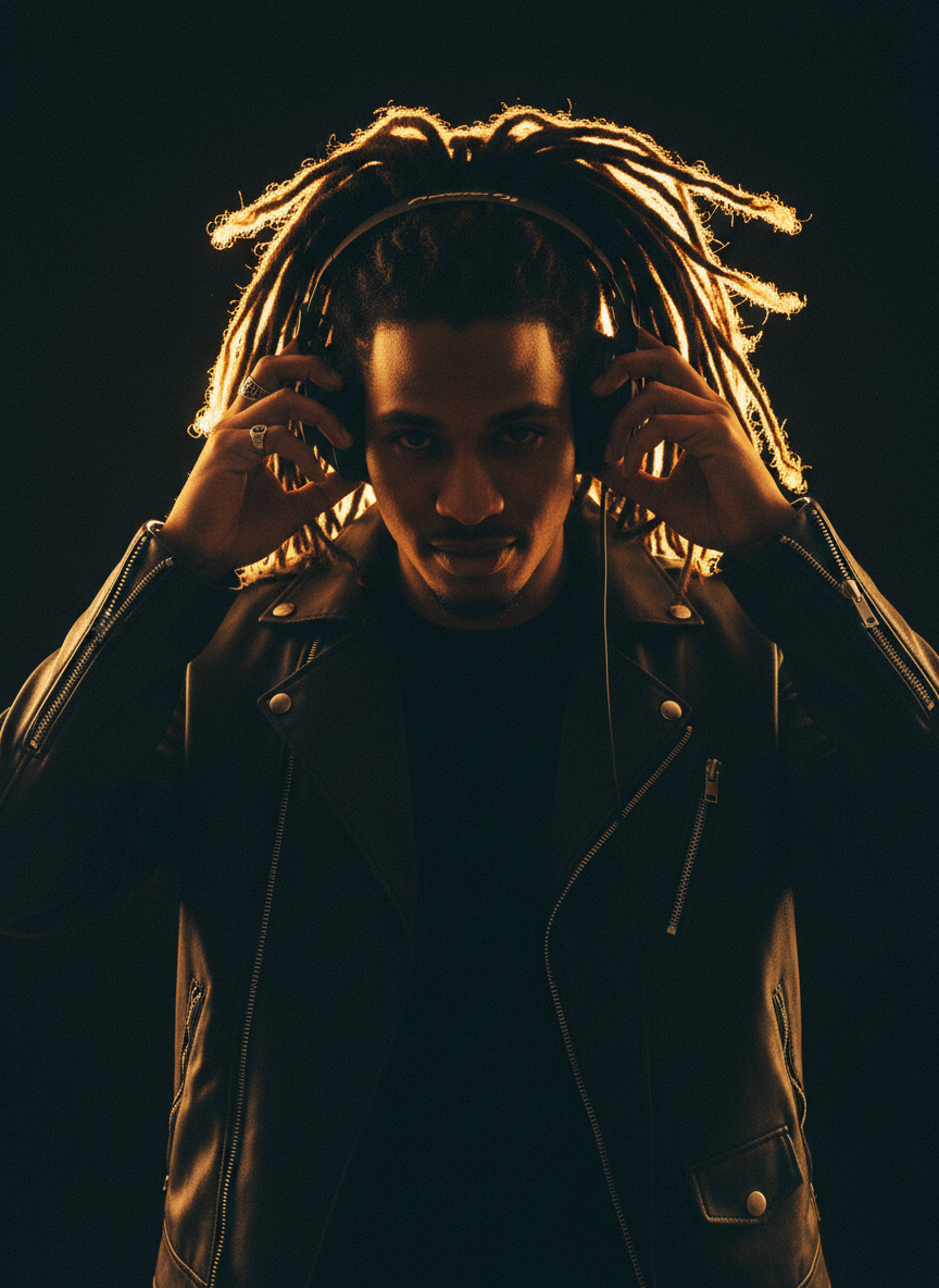 Portrait of DJ Boomshot