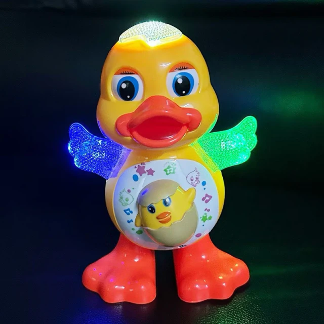 Pato Musical com luzes