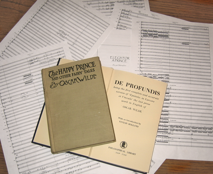 Oscar Wilde books on musical scores