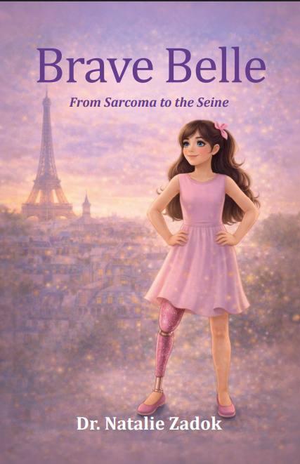 Brave Belle children's book displayed at a beautiful angle