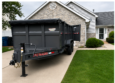 Douglas Dumpster driveway-safe dumpster rental in Northwest Indiana