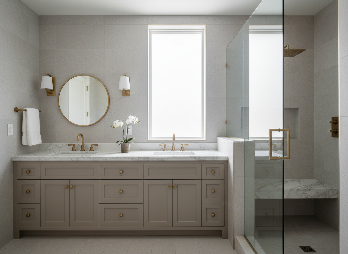 Lakeside Master Bath