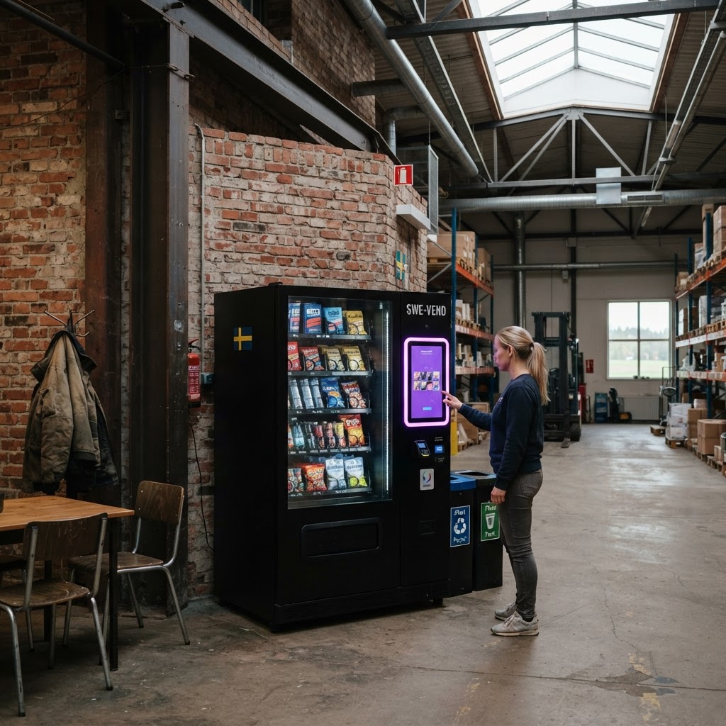 Varuautomat i Kristianstad – redo för industrin