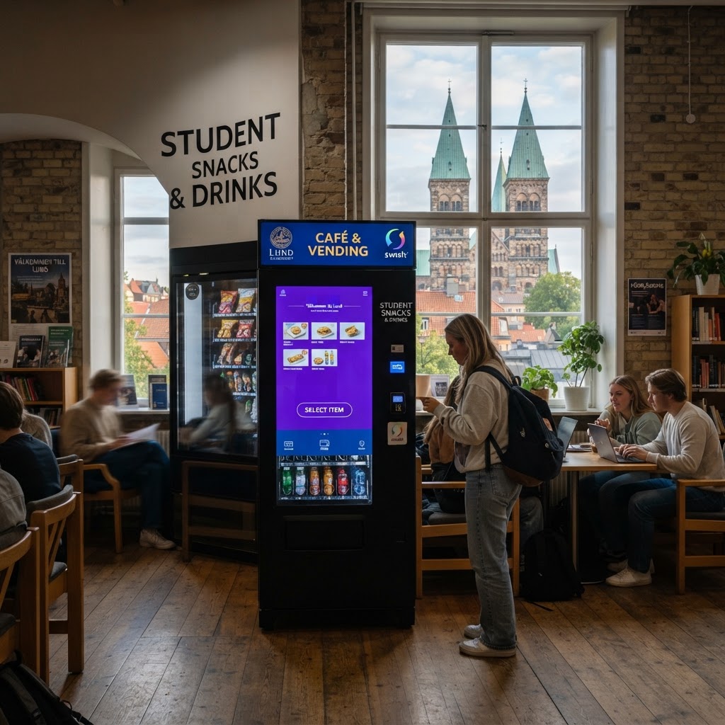 Varuautomat i Lund – för studenter och kontor