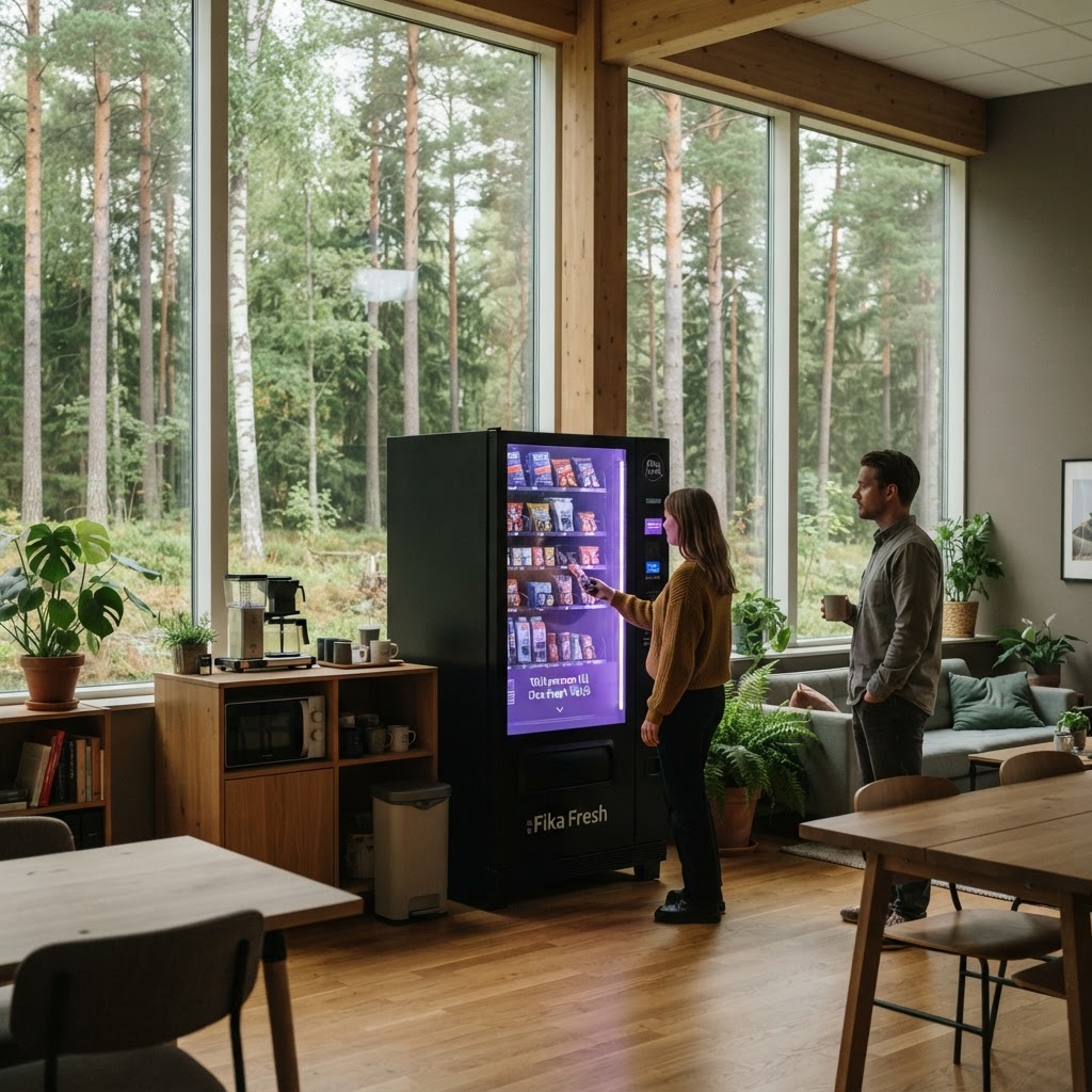 Varuautomat i Växjö – grönaste staden, smartaste automaten