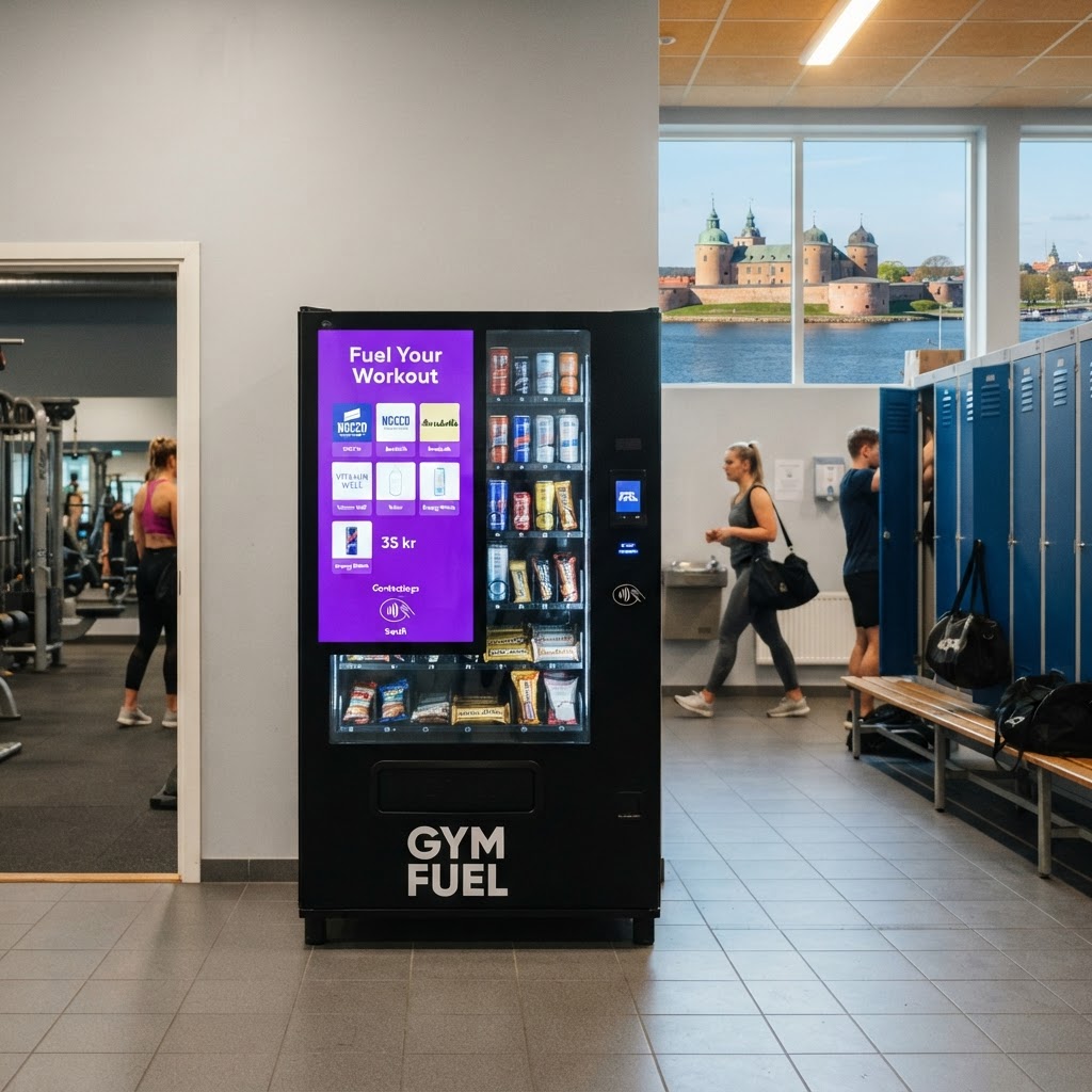 Varuautomat i Kalmar – energi för aktiva och arbetande