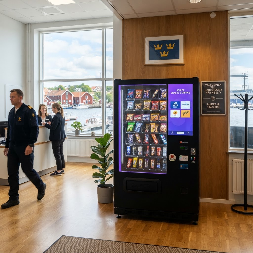 Varuautomat i Karlskrona – örlogsstadens val