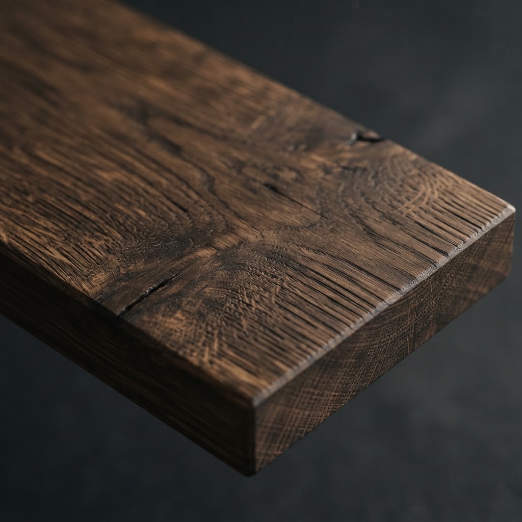 Smoked Oak timber for contemporary furniture commissions
