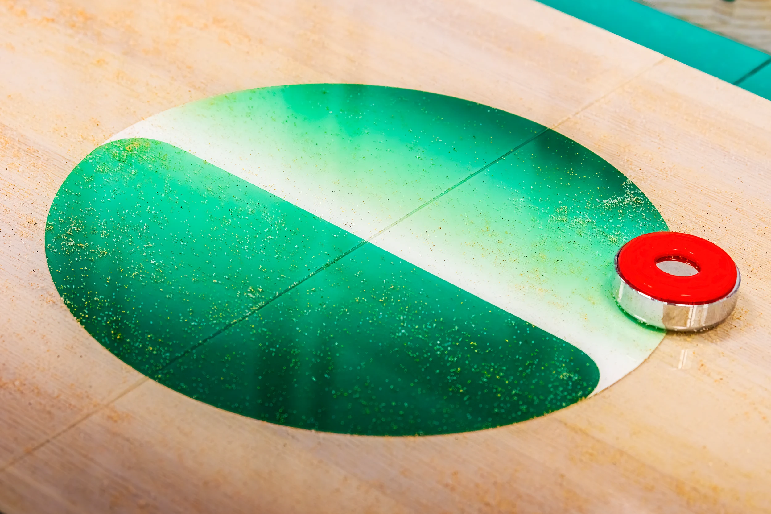 Shuffleboard detail 5