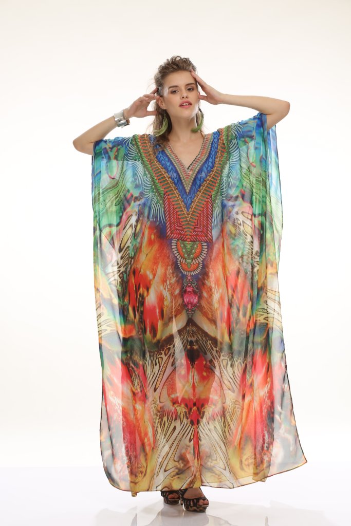 Geometric Maxi Kaftan