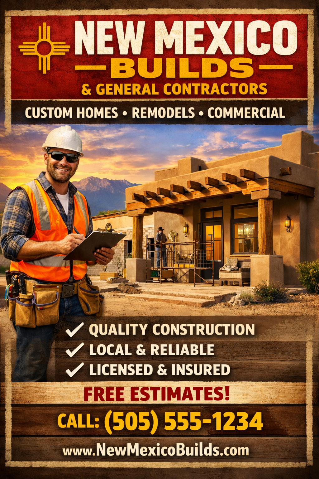New Mexico Builds Promo