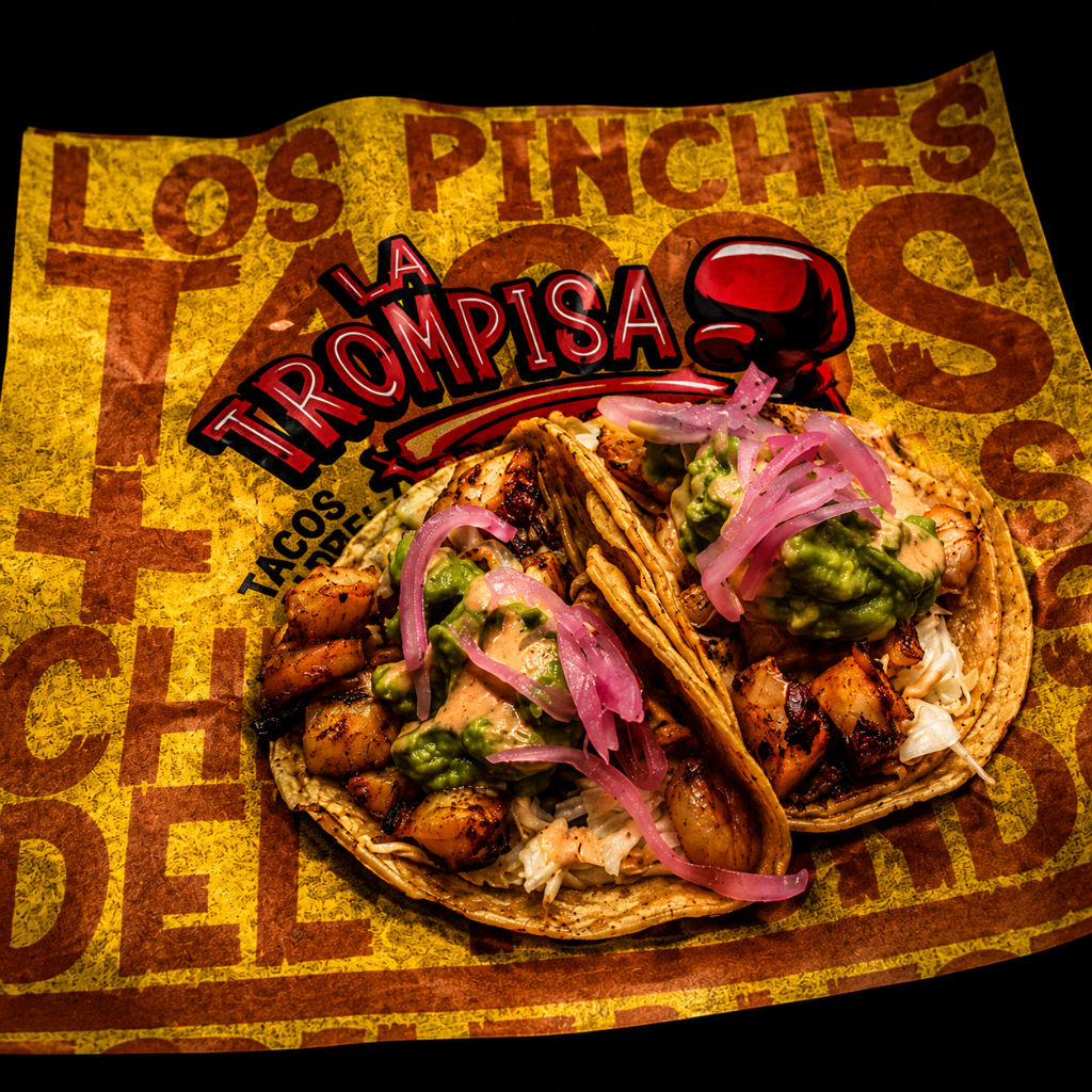 Tacos de camarones