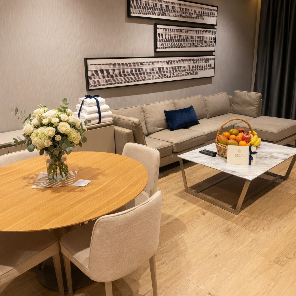 Beautifully prepared executive apartment