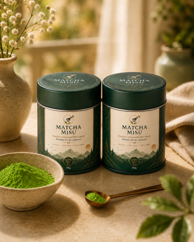 MATCHA MISU MAROC — Pack Équilibre vue 4 · matcha bio au Maroc