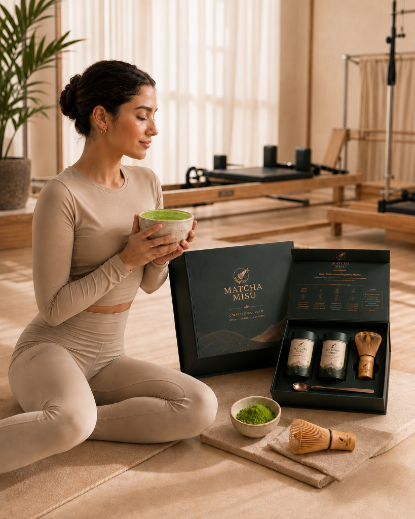 MATCHA MISU MAROC — Tin 50 g · matcha bio cérémonial au Maroc