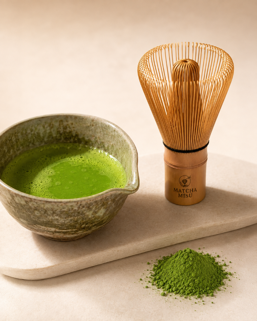 MATCHA MISU MAROC — Chasen · matcha bio cérémonial au Maroc