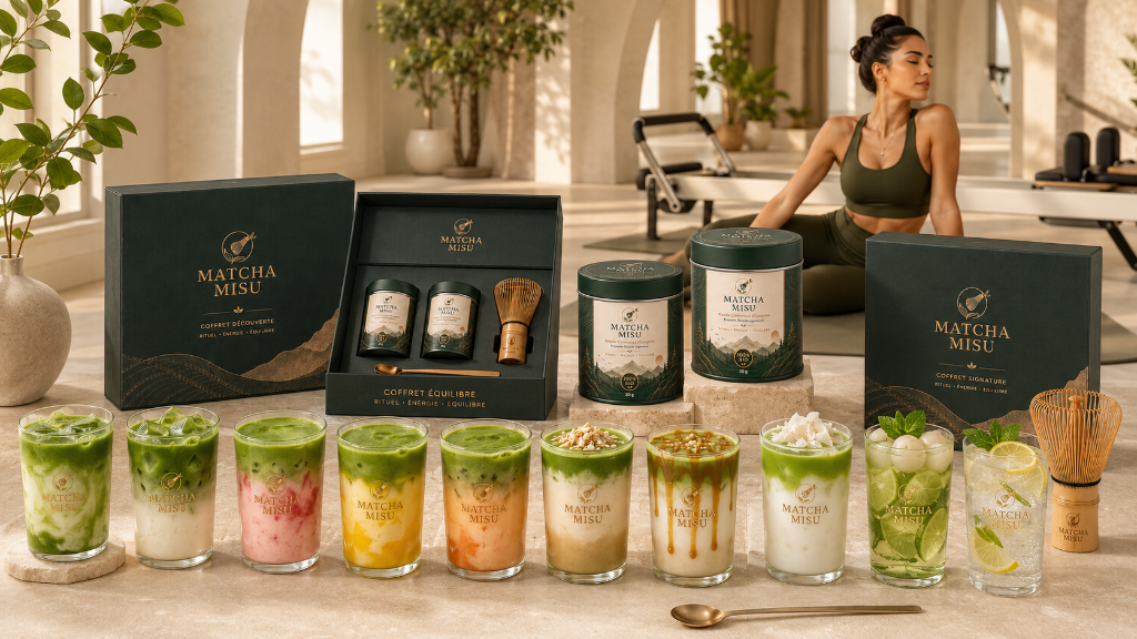 Matcha Maroc — rituel matcha MATCHA MISU MAROC : chaud ou glacé, en soixante secondes
