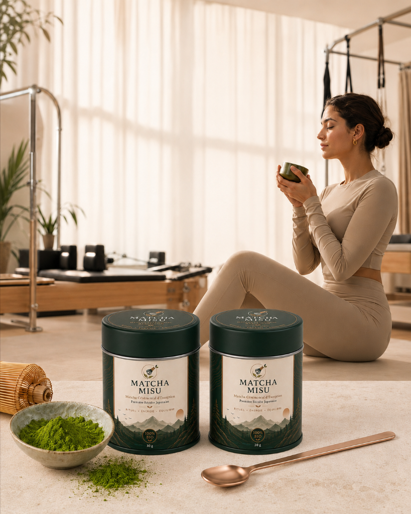MATCHA MISU MAROC — Pack Équilibre vue 5 · matcha bio au Maroc