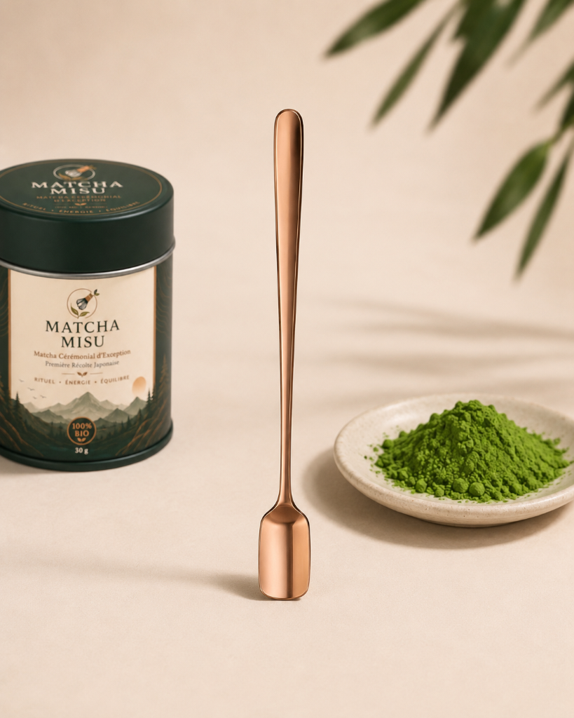 MATCHA MISU MAROC — Chashaku · matcha bio cérémonial au Maroc