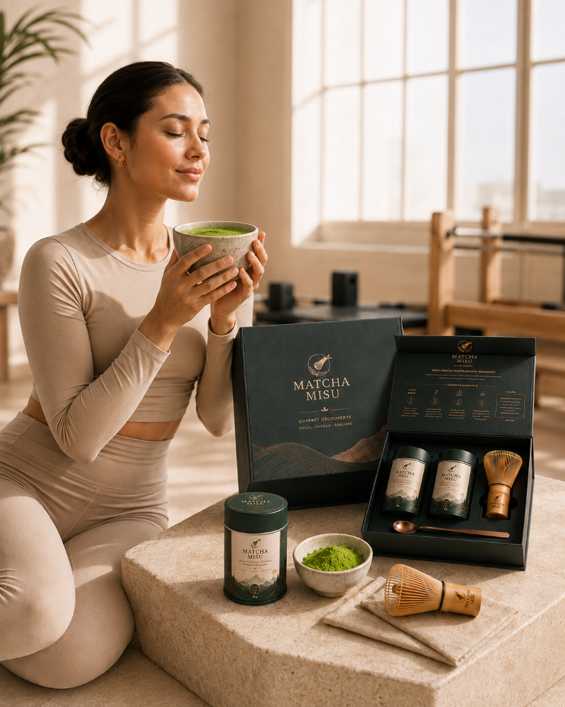 MATCHA MISU MAROC — Pack Signature · matcha bio cérémonial au Maroc