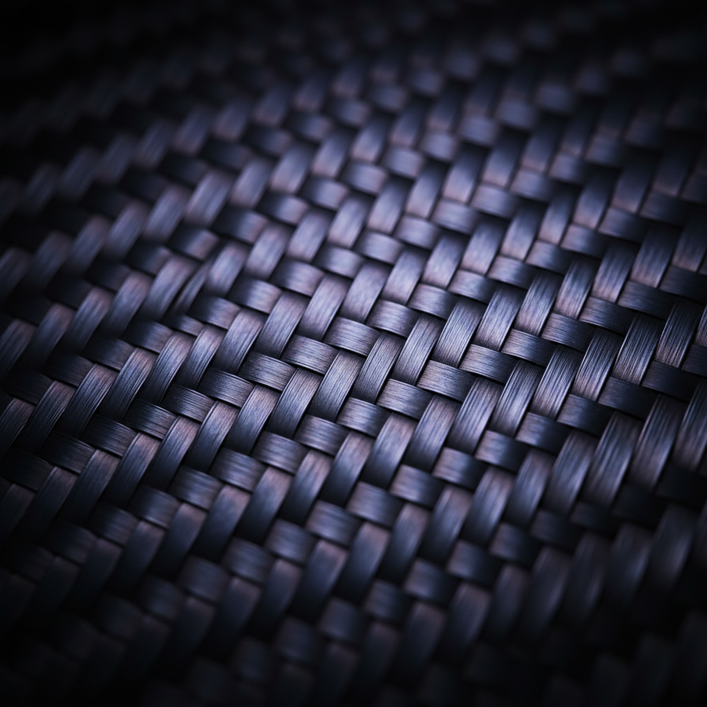 Carbon fiber weave macro detail