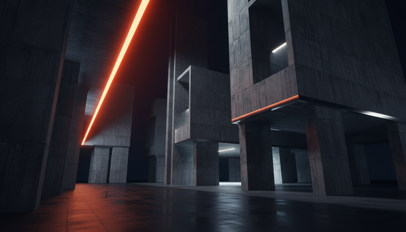 Architectural backdrop