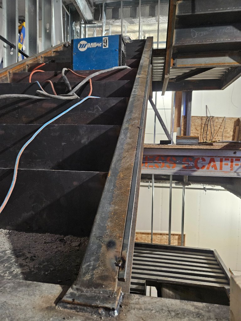 Warehouse Dock Railing — Industrial Distribution Centre