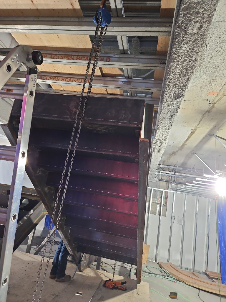 Industrial Warehouse structural steel project