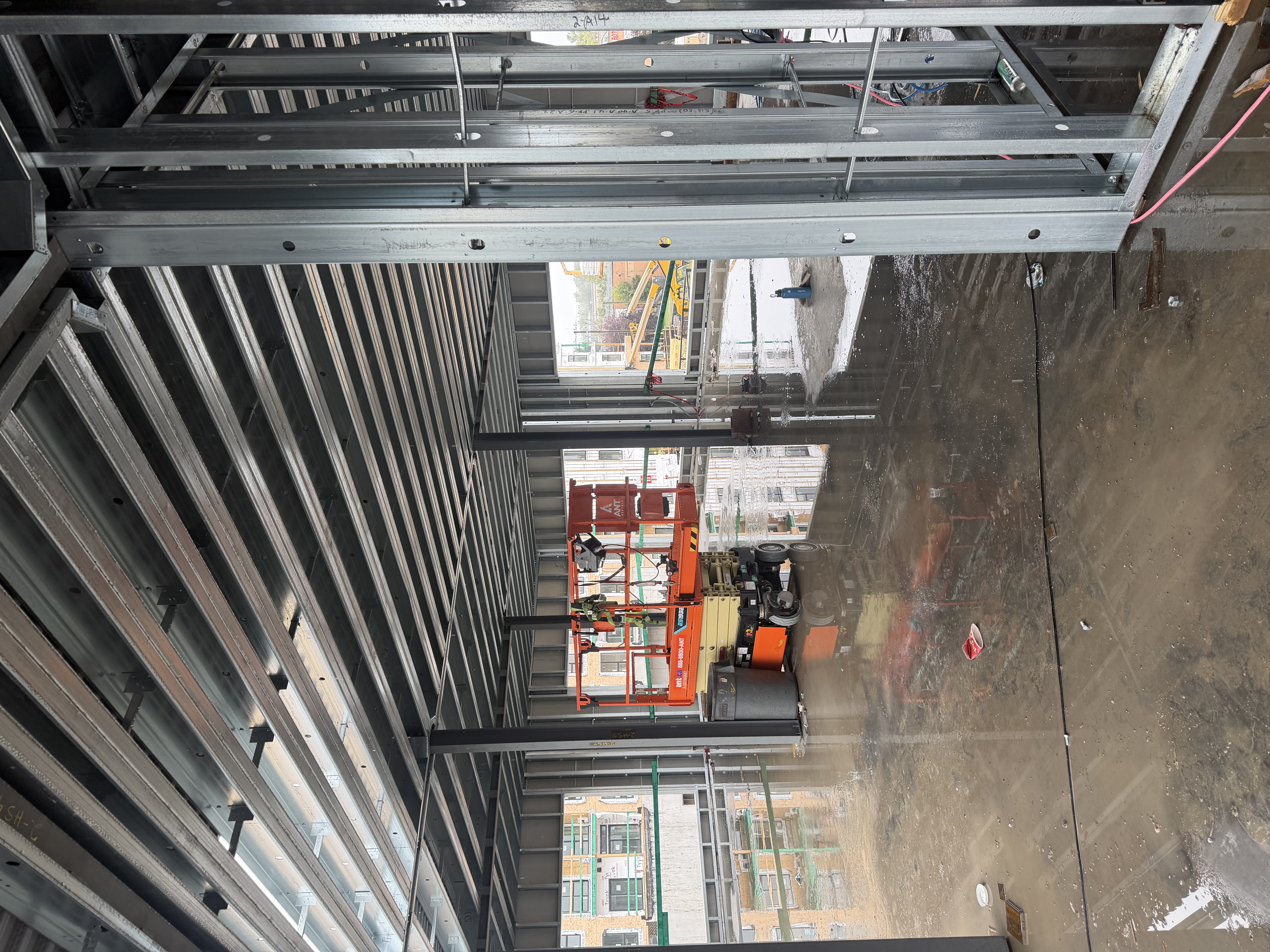 Interior Frame & Lift — Floor Plate Works