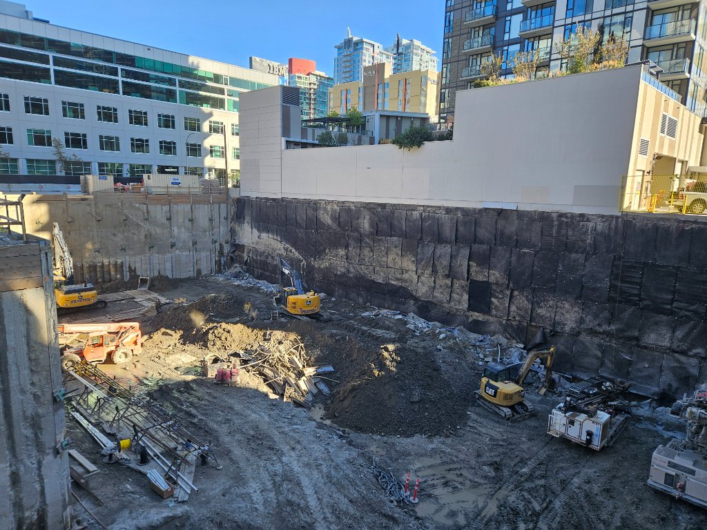 Concrete & Steel Foundation — Downtown Calgary