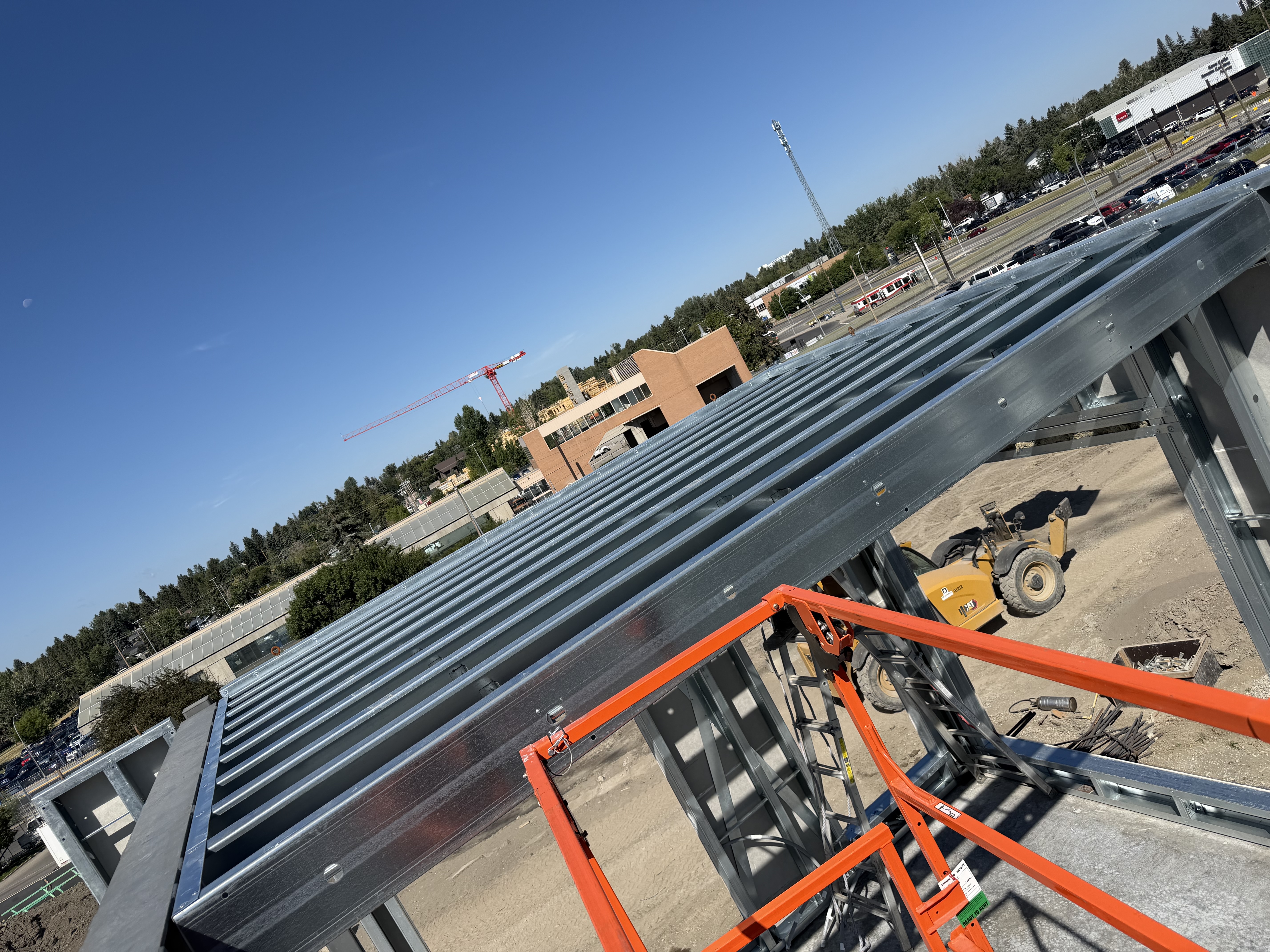 Joist Deck Overlook — Roof Framing — Site Equipment