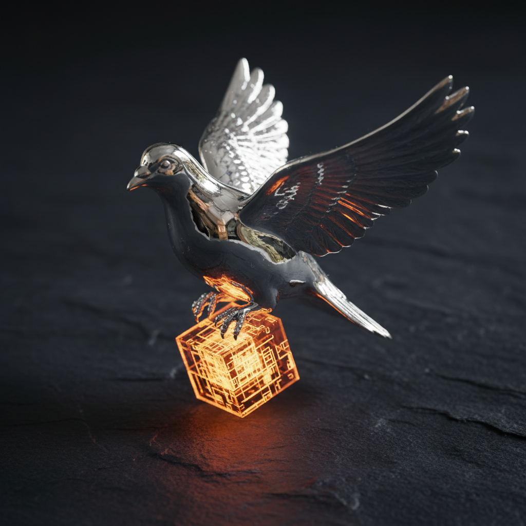 Drop Pigeon carrier pigeon