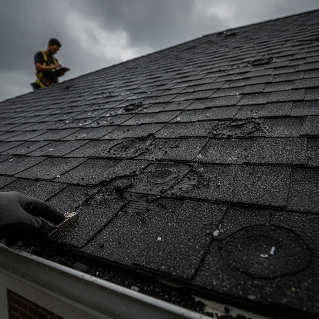 What Hail Damage Really Looks Like (And Why It's Easy to Miss)