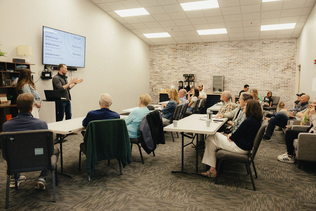 A teaching session at Inheritance Church