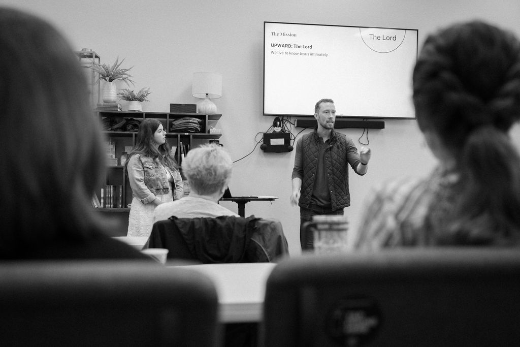 Speaker presenting