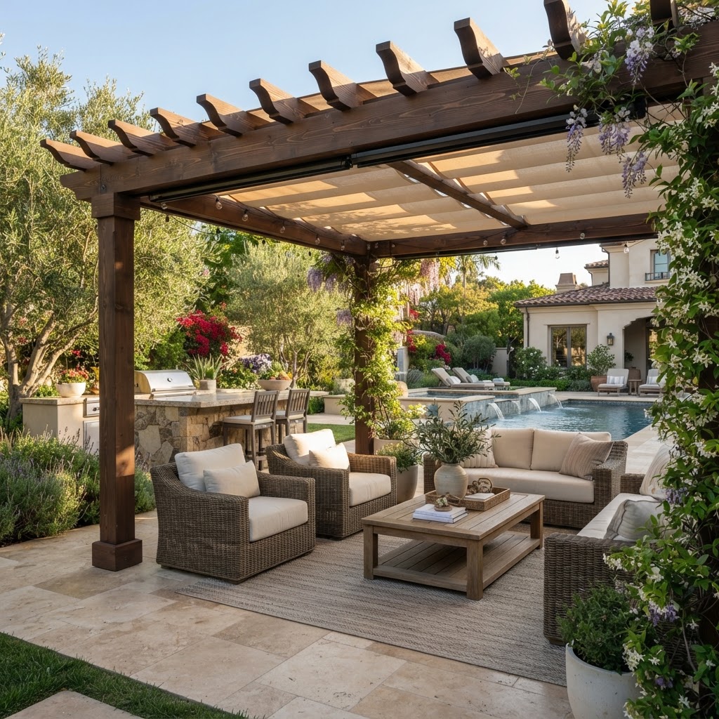 Pergola Ideas for Shade and Style