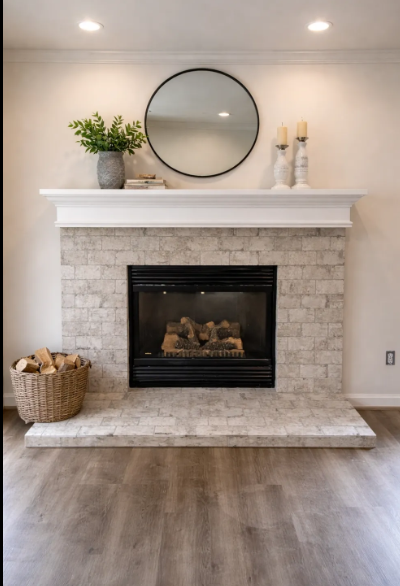 Stone Fireplace Surround